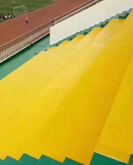泗水球场台阶翻新修补改造